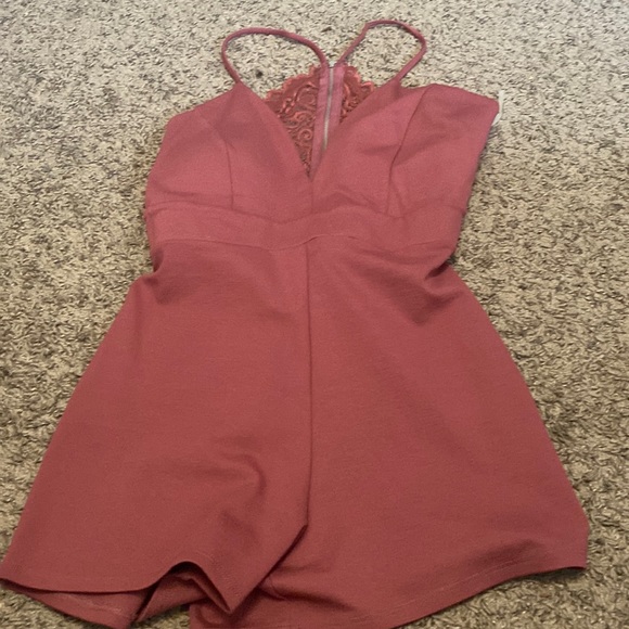 Fashion Nova Pants - New Cut Out Short Jumpsuit